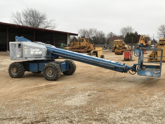 1993 Genie S60 4x4 Boom Lift