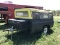 106. 1980 Pick Up Bed Trailer w/ Camper Shell & Toolbox CN: 4868
