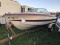 257. 1977 Wellcraft 196 Runabout Mercruiser 898 Inboard Motor Enclosed Front, Rough w/ Trailer CN: 4