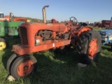 213. Allis Chalmers Tractor Narrow Front, 3pt., PTO, 4-Speed CN: 4855