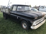 273. Chevrolet Dually Pick Up In-Line 6 Cylinder Manual Steel Flatbed w/ Sides CN: 1216