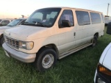 279. 1995 Ford E350 Van, Dsl, 317K, Runs Well, No A/C