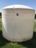 35. Large Poly Tank Approx. 2000 Gallons CN: 4891