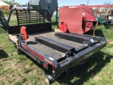 60. DewEze 660 Bale Pick-Up, Removable, Mounted On Steel Flatbed CN: 4773