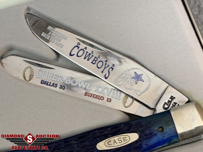 Dallas Cowboys Superbowl XXVII Champs Case XX Collectors Knife