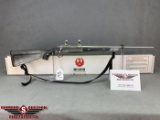 193. Ruger 77/22 .22 Mag, All Weather Stainless, Skelton Stock, Sling, Box SN:703-53807