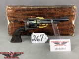 267. Colt SA .22LR New Frontier Box w/ Paperwork, Case Hardened, 6” Barrel, Really Nice