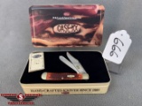 666. Case XX “Will to Win” Knife w/ Display Tin