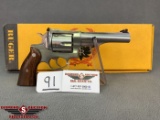 91. Ruger Redhawk .41 Mag, Stainless 5½ Barrel, Box, Last Mfg. In 1991 SN:502-42926