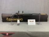 363. Browning A-Bolt .222 Stalker NIB, Burris Bases & Rings SN:83010MR351