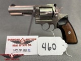 460. Ruger GP100 .357 Mag, DA, Stainless, Wooden Grips, 4