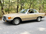516. 1985 Mercedes 280SL Convertible, 2.8L I6 Motor, Only 42K Orig. Miles
