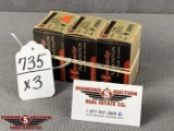 735. Hornady .44 Mag Lever Revolution .225gn, FTX, 20 Rnd. Boxes (3X)