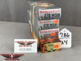 786. Win/Fed. .270 WSM 150gn, 20 Rnd. Boxes (4X)