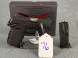 76. SCCY CPX.1 9mm Box & Extra Mag. SN: 291836