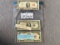 (2) $2 Red Ink Bills, (1) Silver Certificate (3x the Money)
