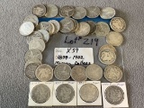 219.1879-1902 Morgan Silver Dollars Various Years (39x the Money)