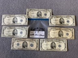$5 Silver Certificates Blue Ink (7x the Money)