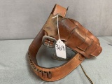 369. Leather Belt & Holster (Bianchi #1873 #B7-46) Lg. SA 46