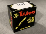 481. TulAmmo .223, 55gr, FMJ, Steel Case, 100 Rnds Box