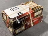 493. Monarch .40S&W 180gr, FMJ, 50 Rnd. Boxes (2x the Money)