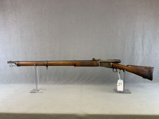 39. Vetterli Bolt Action Rifle .41 Swiss, SN: 42908