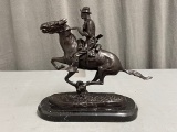 F. Remington Rider Bronze Sculputre