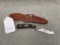 317. Old  Timer, Shrade Knife Model 1580T Leather Scabbard