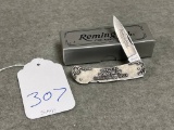 307. Remington 175th anniversary knife w/box, in gun metal gray