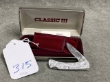 315. Buck Knife Model 515, W/Collector Case NIB