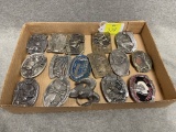 338. Assorted Limited Edition Buckles, Wildlife & Misc.