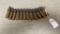 Lot 307d. Section of 12 Rnds. of 50 Cal. Blanks