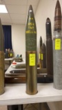 Lot 187. Brass Casing with Projectile & Fuze