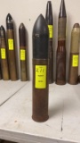 Lot 211. Steel Case With Projectile