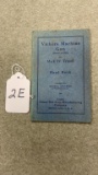 2E. Vickers Machine Gun Booklet