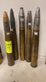Lot 393. Brass Casing with Projectiles and Others