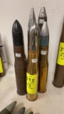 Lot 395. Brass Casings with Projectiles and Others