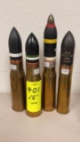 Lot 401.Brass Casings with Projectiles and Others