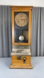 244. Railroad Time-Card Punch Clock