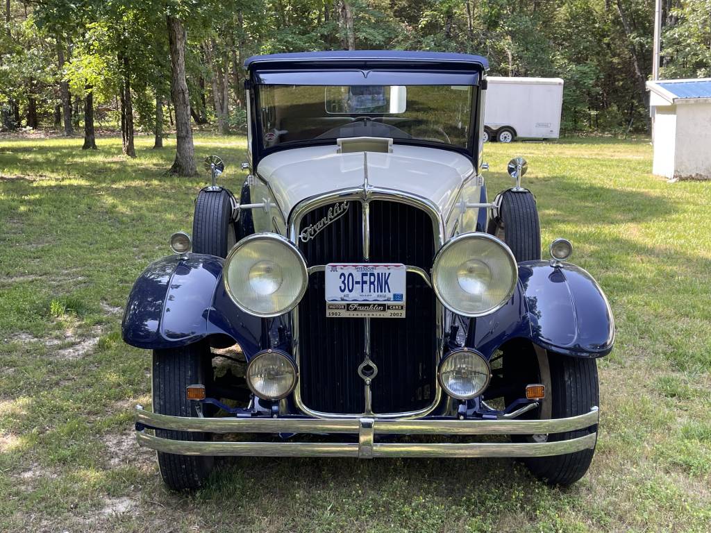 Lot 7. 1930 Franklin 135 Sedan | Proxibid