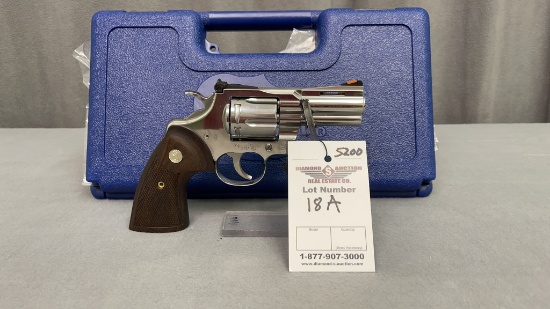 18A. Colt Python .357 Mag Stainless