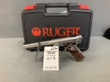 185A. Ruger Mk IV Competition, .22LR Stainless