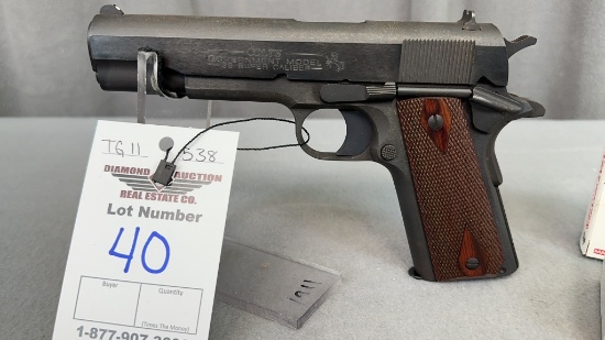 40. Colt 1911 Gov't Mod. .38 Super
