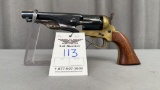 113. F. Llipietta .36 Cal. Black Powder Revolver