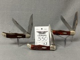 550. Lot of Case Knives