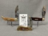 556. Lot of Misc. Etched & Engraved Knives
