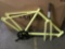 Yellow USED Leader Bike Framw, Fork and Pedal Assembly Without Pedals