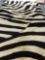 Zebra Pattern Area Rug 8'2