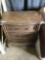 Dark Brown 3 Drawer Carb. Composite Wood Dresser