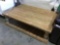 Large Heavy Wood Coffee Table